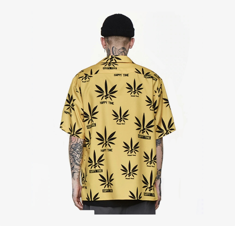 420 Hawaiian Shirt - Sunflower, transparent png #9215104