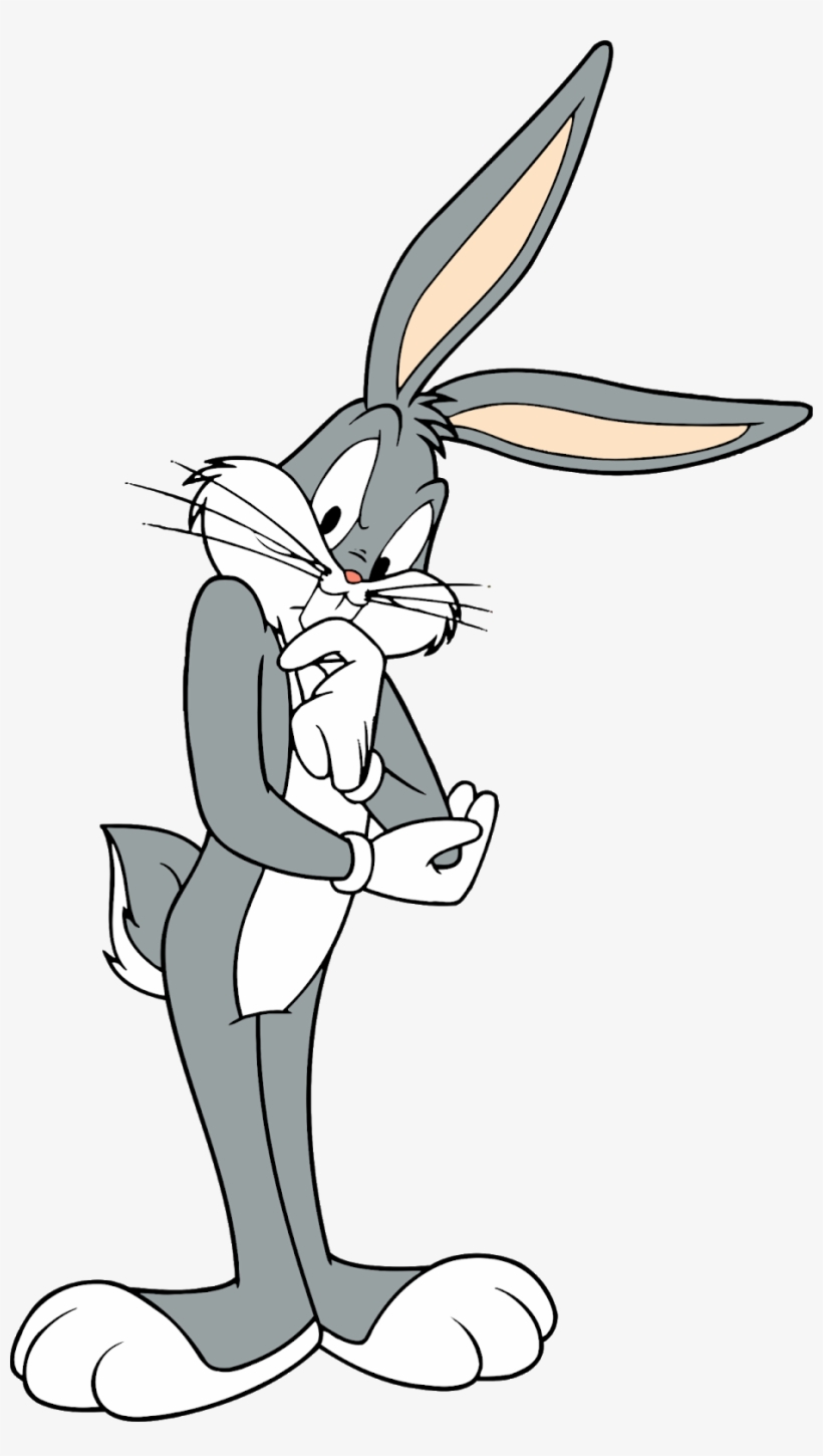 Bugs Bunny Characters Bugs Bunny Cartoon Characters - Bugs Bunny Thinking, transparent png #9215719