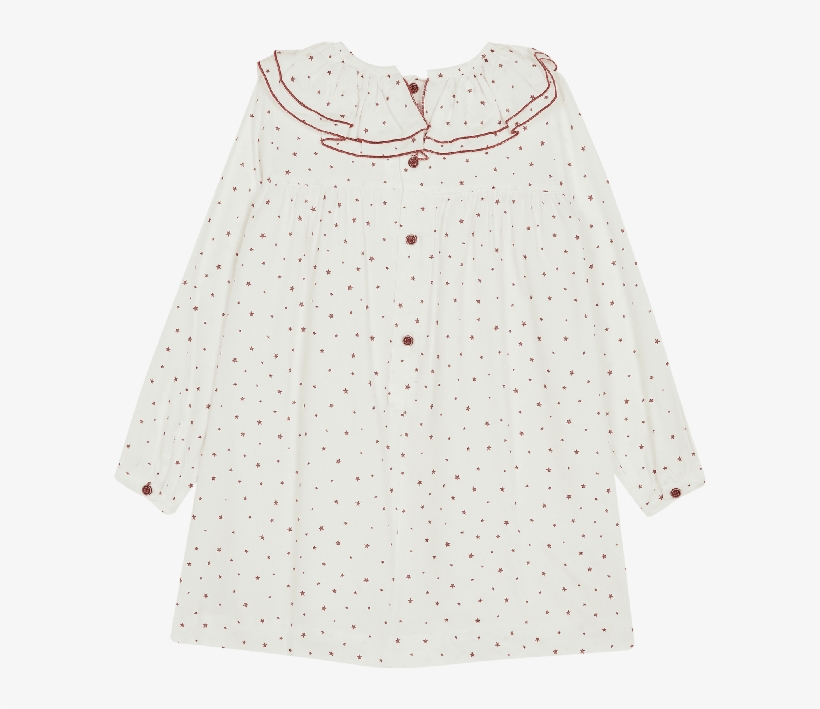 White Lucita Dress - Polka Dot, transparent png #9216125