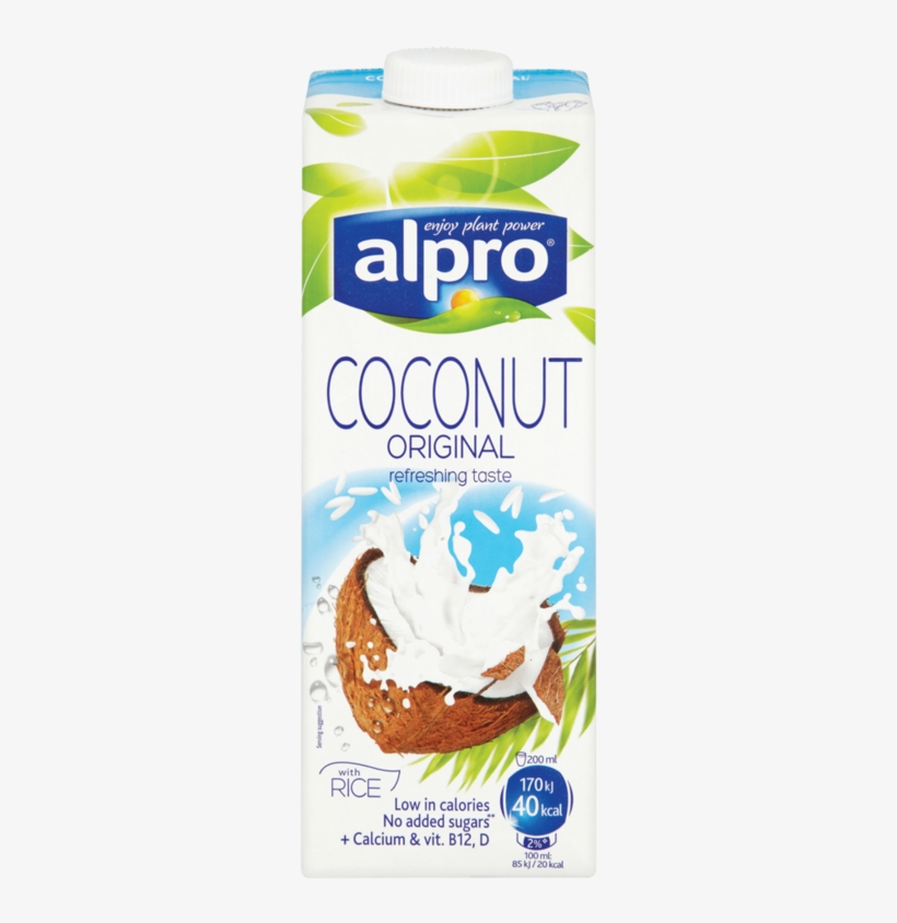 Alpro Soya Coconut Milk, transparent png #9216160