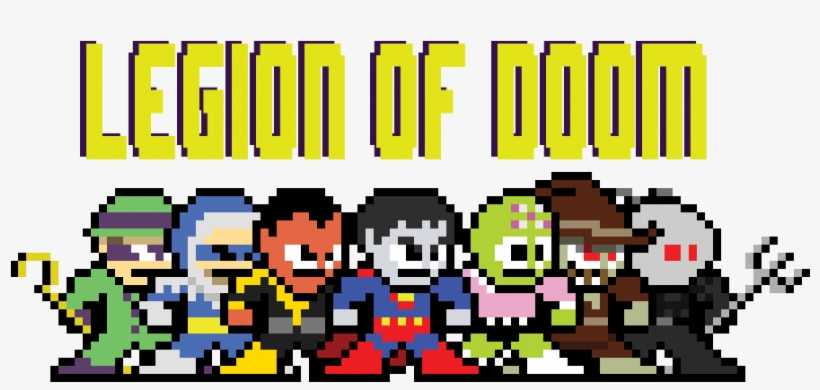 [tyrant Faction Recruitment] Legion Of Doom Discussion - 8 Bit Game Graphics, transparent png #9216815