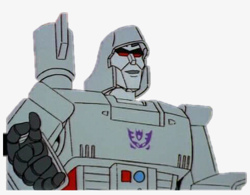 Megatron Sticker - Cartoon, transparent png #9217302