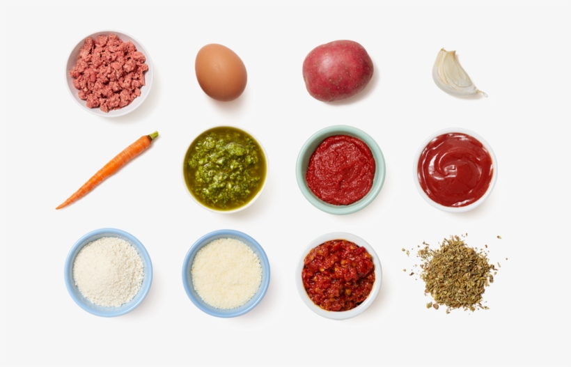 Italian Meatloaf With Salsa Verde Potatoes & Roasted - Chutney, transparent png #9217304