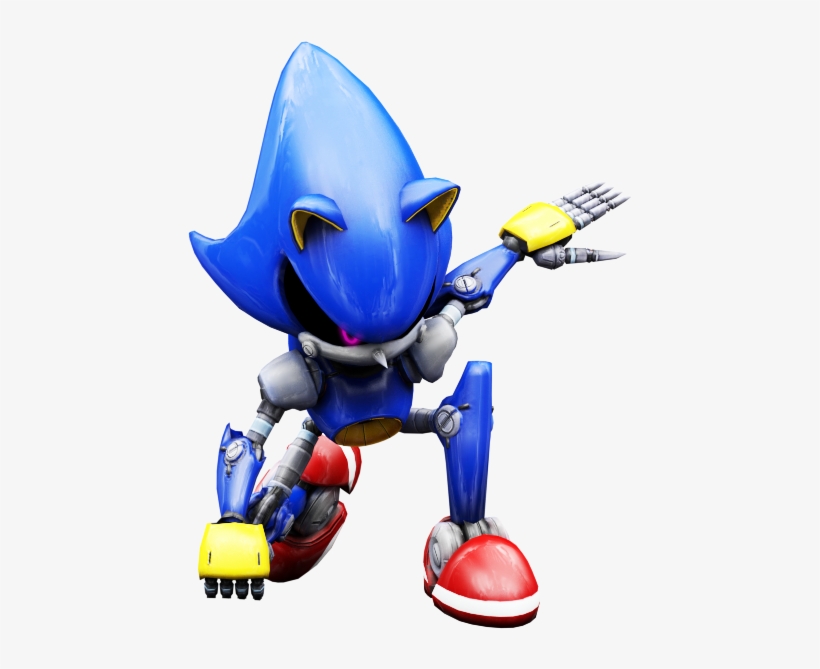 Metal Sonic Boom Rise Of Lyric Model By Nibroc Rock-d8bnylw - Sonic Boom Sonic Robot, transparent png #9217403