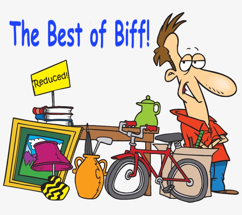 Best Of Biff - Yard Sale Clip Art, transparent png #9217433