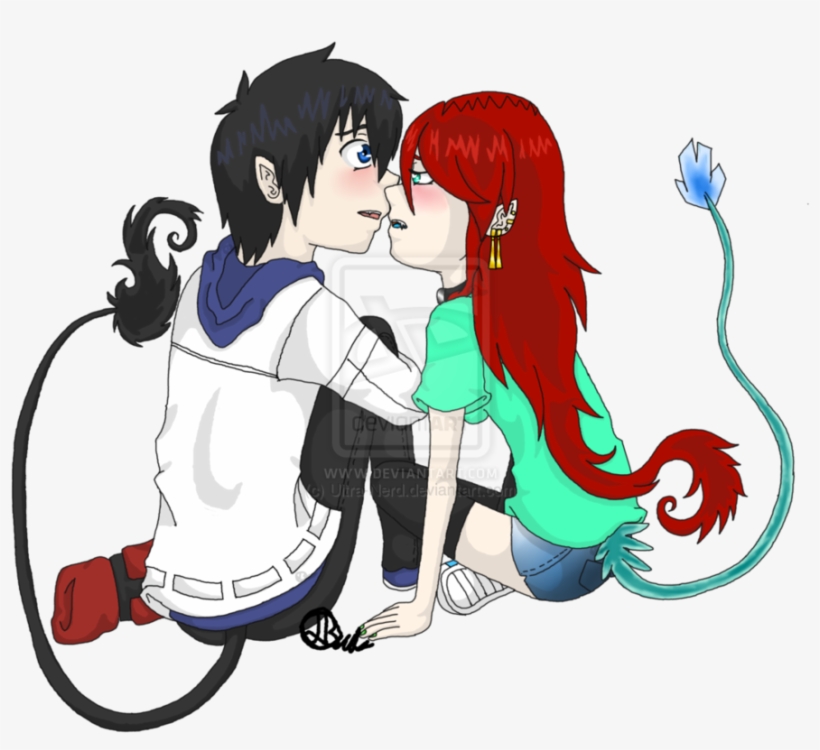 First Kiss - Cartoon, transparent png #9217558