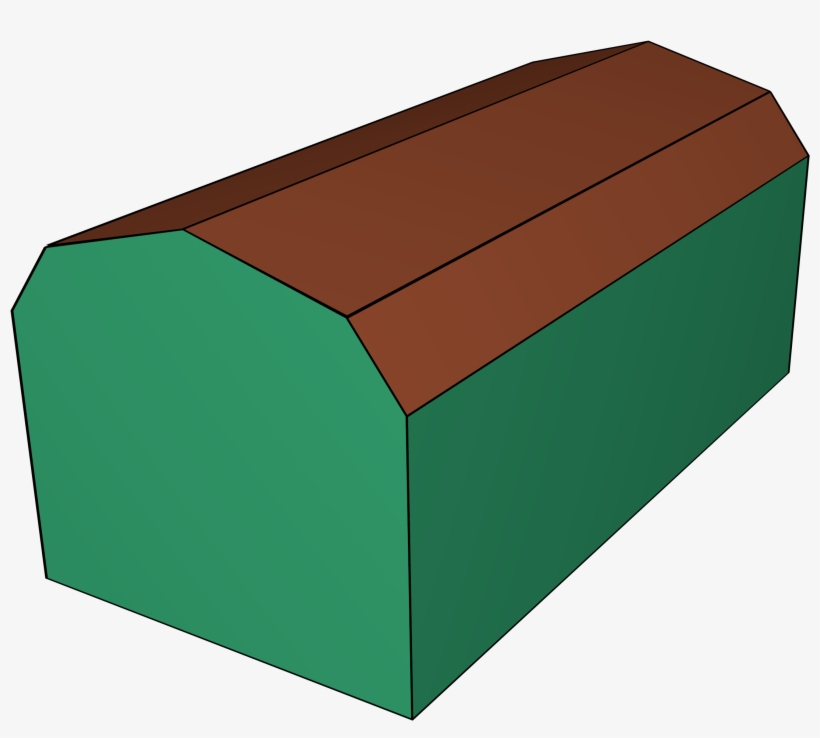 A Gambrel Roof - Box, transparent png #9218653