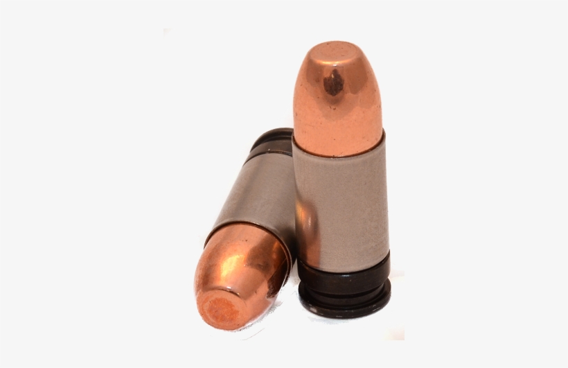 124 Gr 9mm Flat Point - Bullet, transparent png #9218771