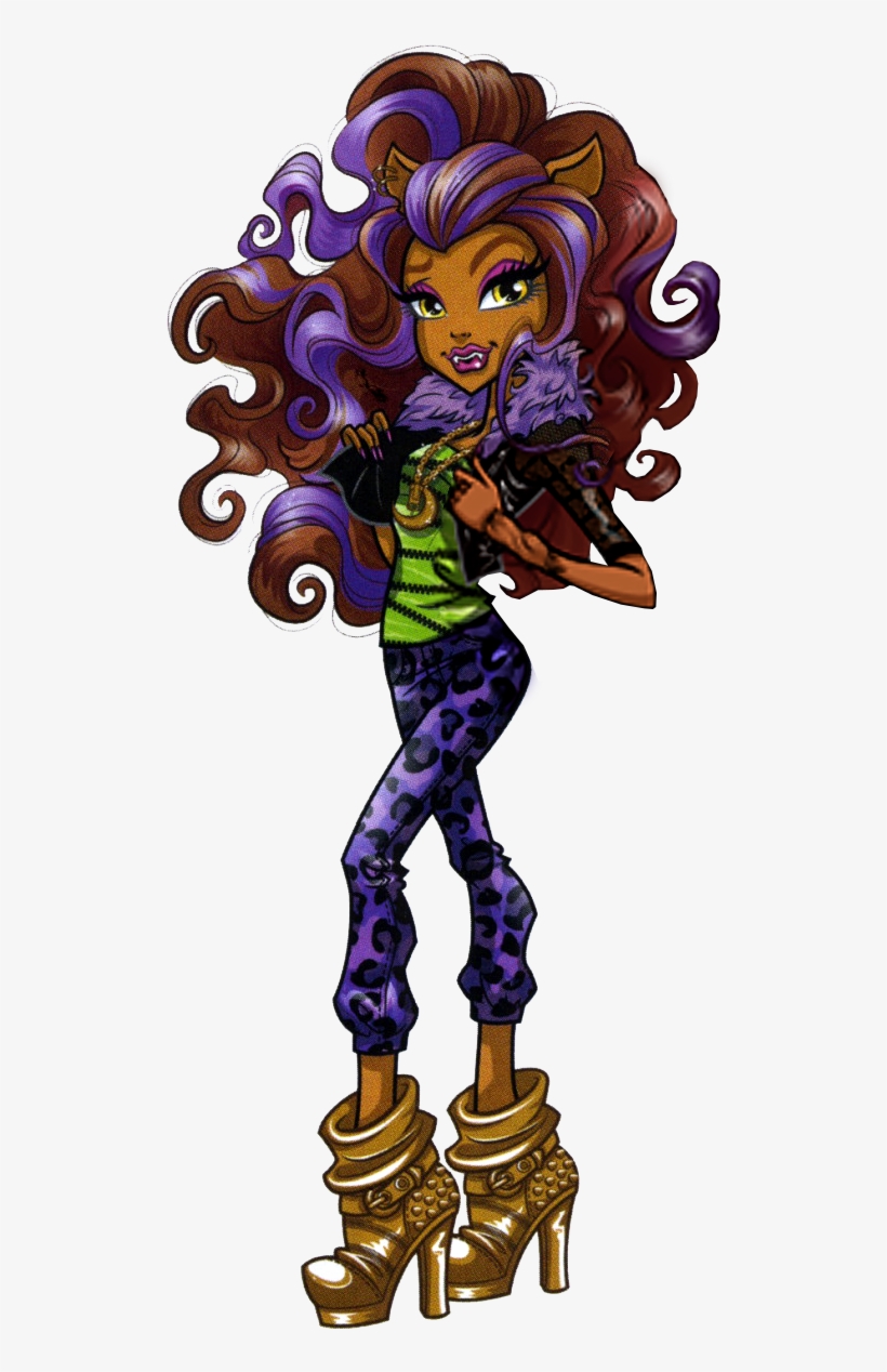 Clawdeen Wolf "the Adventures Of The Ghoul Squad" New - Frankie Stein Png, transparent png #9219024