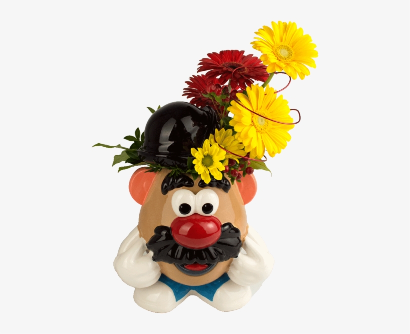 Potato Head Cookie Jar Bouquet - Bouquet, transparent png #9219305