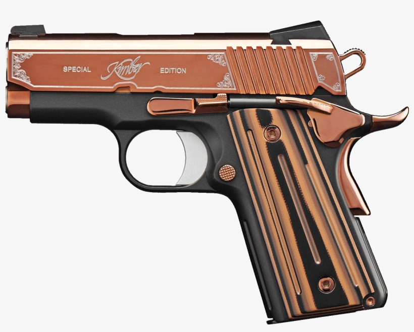 Play Video - Rose Gold Kimber 1911, transparent png #9219564