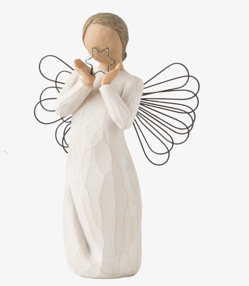 Bright Star Angel Figurine - Willow Tree, transparent png #9219788