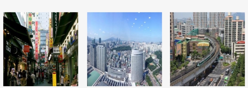 The Republic Of Korea Is Located In East Asia, In The - Urban Area, transparent png #9219962
