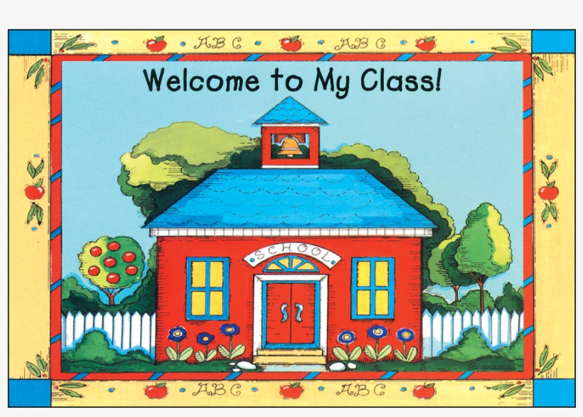 Tcr1198 Schoolhouse Welcome Postcards Image - Illustration, transparent png #9220060