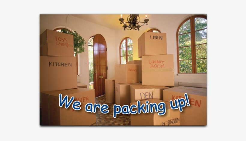 Moving Postcards - Just Moved Into House, transparent png #9220099