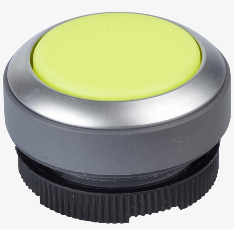 Fs 22 Push-button Metal, Yellow, Can Be Illuminated, - Camera Lens, transparent png #9220350