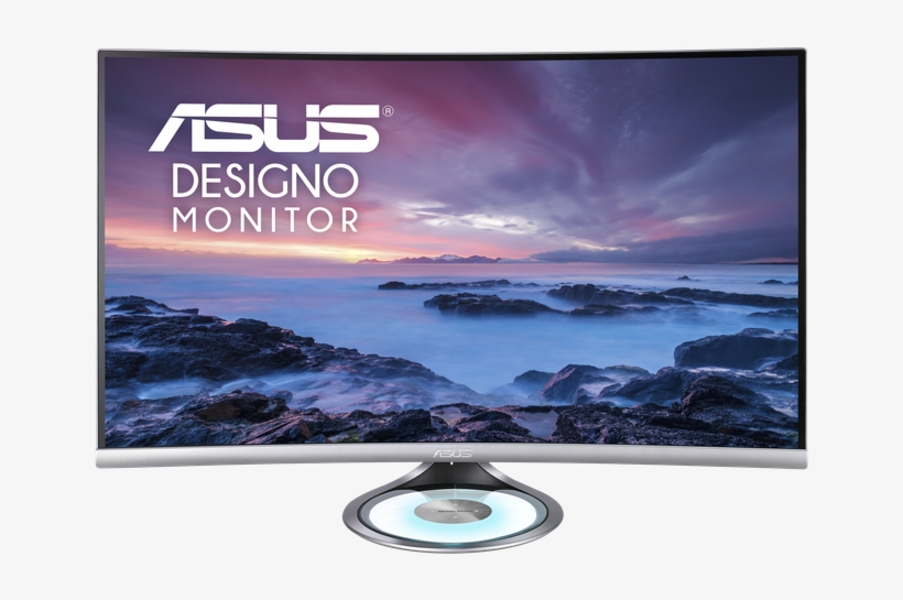 Asus Announces The Latest Designo Curve Mx32vq Monitor - Asus, transparent png #9221196