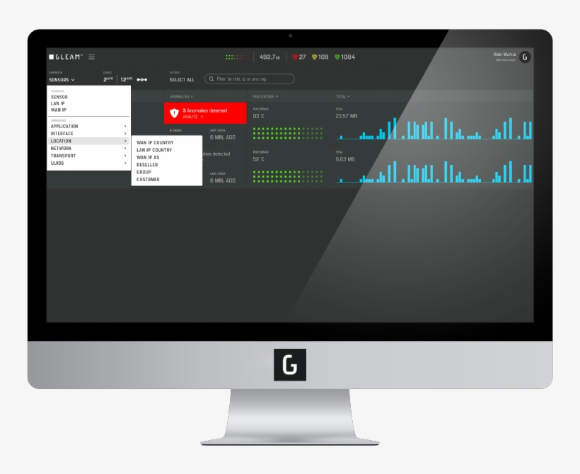 Gleam Ai Team - Imac Web Design, transparent png #9221950
