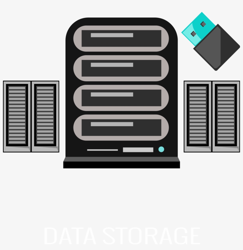 Database Server Database Server Mysql Computer File - Нарисованный Сервер, transparent png #9222017