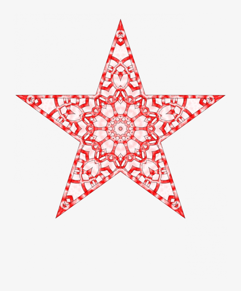 Christmasree Vintage Star Image Freeuse Downloadechflourish - Printable Tree Topper Star, transparent png #9222160