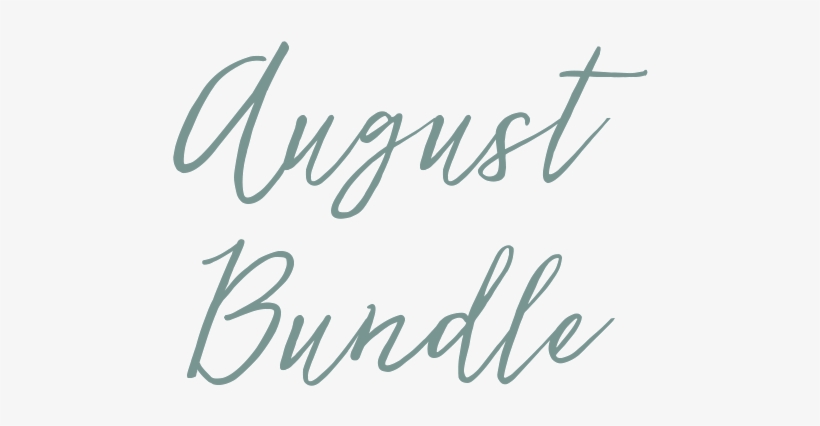 August - Calligraphy, transparent png #9222260