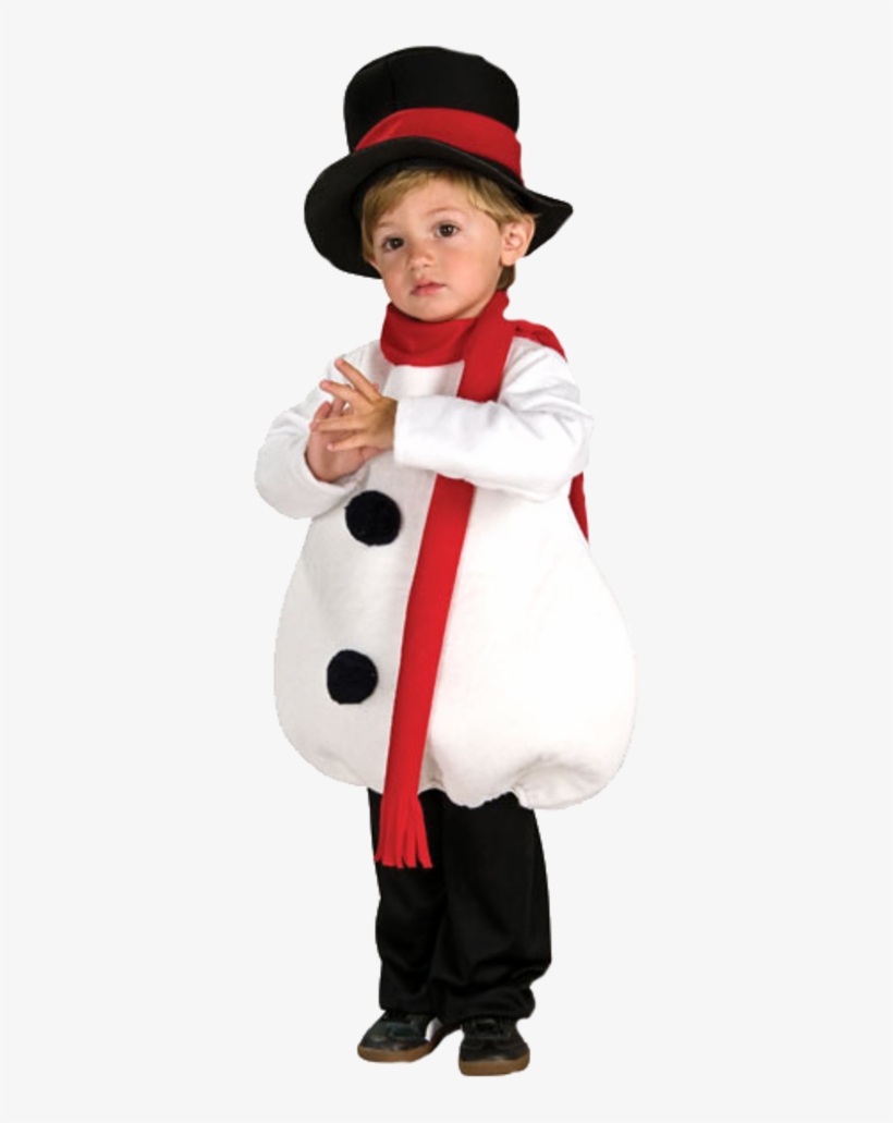 Tubes Enfants - Snowman Costume For Kids, transparent png #9222462