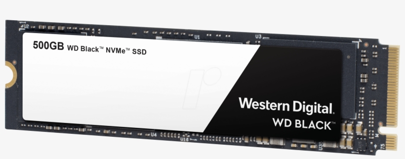 Wd Black Nvme Ssd 500 Gb, M - Wd Black Ssd 500gb Nvme, transparent png #9222777