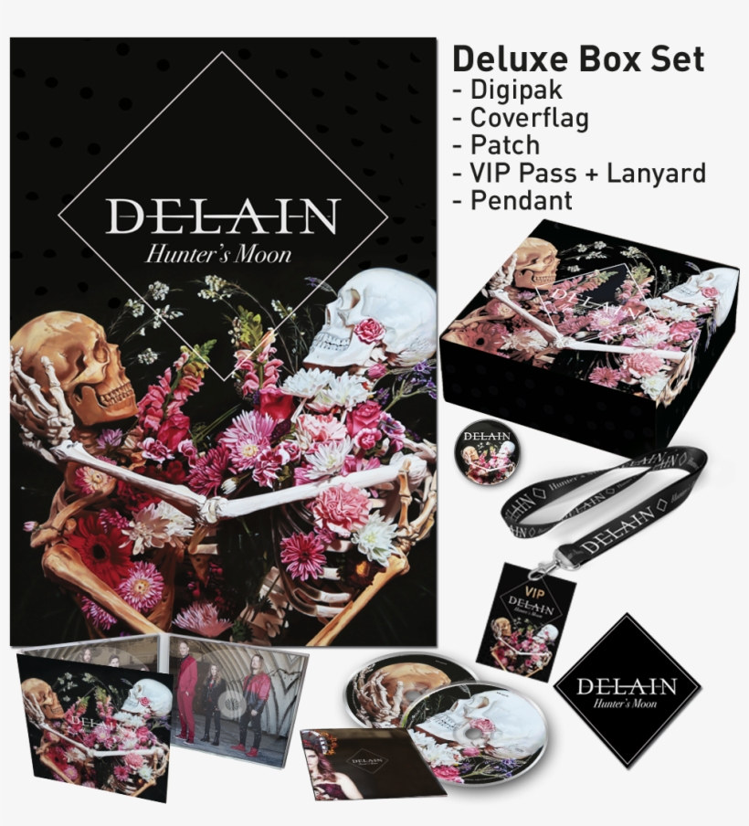 Hunter's Moon / Deluxe Box - Delain Hunter's Moon, transparent png #9222971