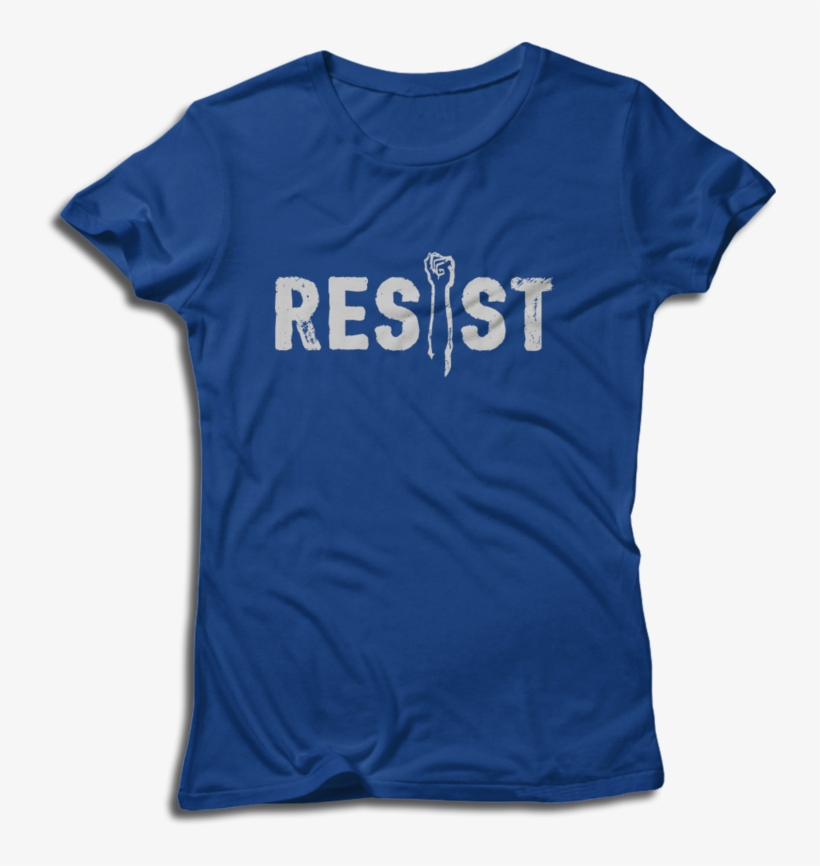 Anti Trump Power Fist T-shirt - Active Shirt, transparent png #9223152