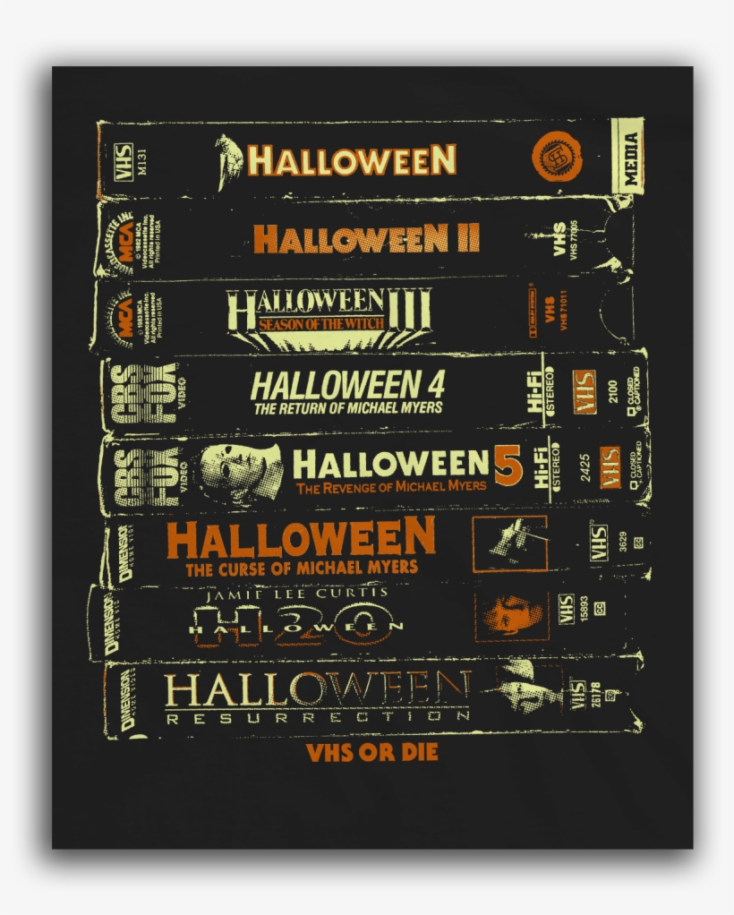 Halloween Vhs Or Die, transparent png #9223250