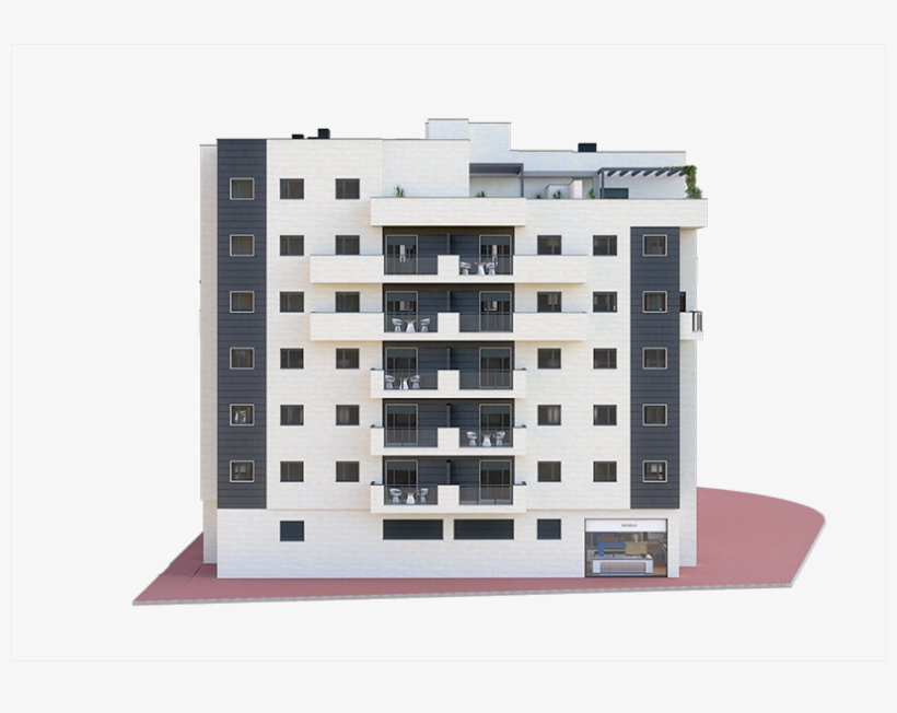 Galería - Tower Block, transparent png #9223729