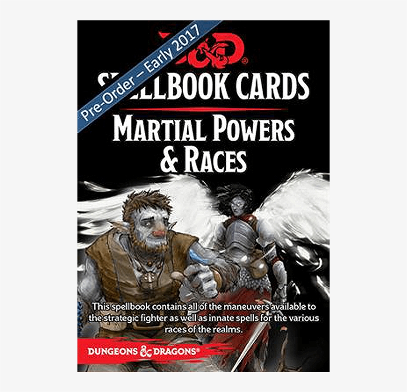 Dndspellbookcards Martialpowersraces 2 - D&d Spellbook Cards Martial Powers & Races, transparent png #9223732