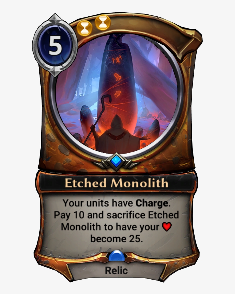 Costing Five Power To Cast, Etched Monolith Is A Pretty - Teacher Of Humility, transparent png #9224186