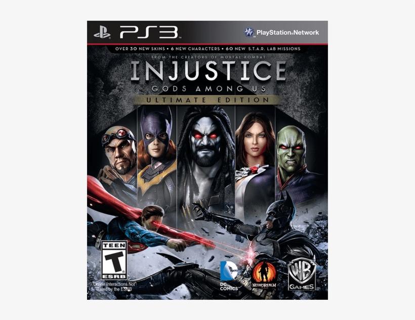 Product - Injustice Gods Among Us Ultimate Edition Ps3 Duplex, transparent png #9224242