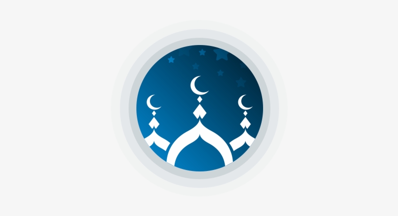 Icon Design Proposal For Prayer Times App - Circle, transparent png #9224420