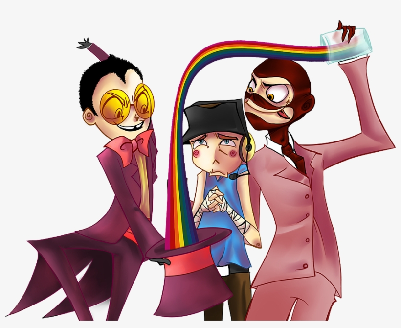 Tf2 Scout Girl Photo - Cartoon, transparent png #9224453