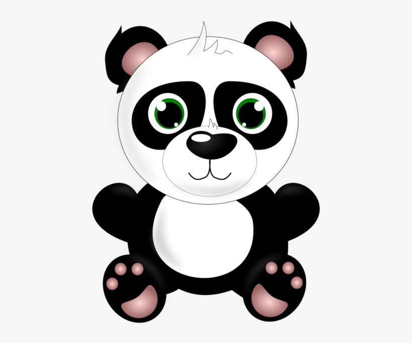 Giant Panda Bear Baby Grizzly Drawing Infant - Panda Teddy Bear Drawing, transparent png #9224562