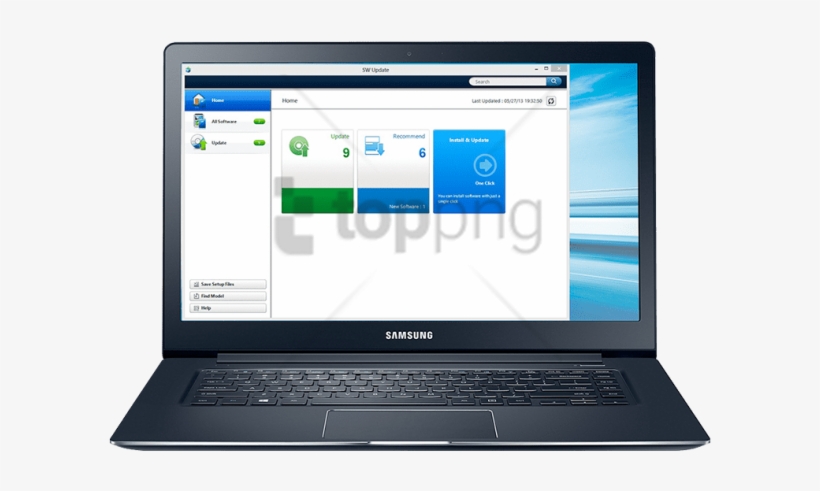 Free Png Samsung Laptop Png Png Image With Transparent - Samsung Laptop Software, transparent png #9225465