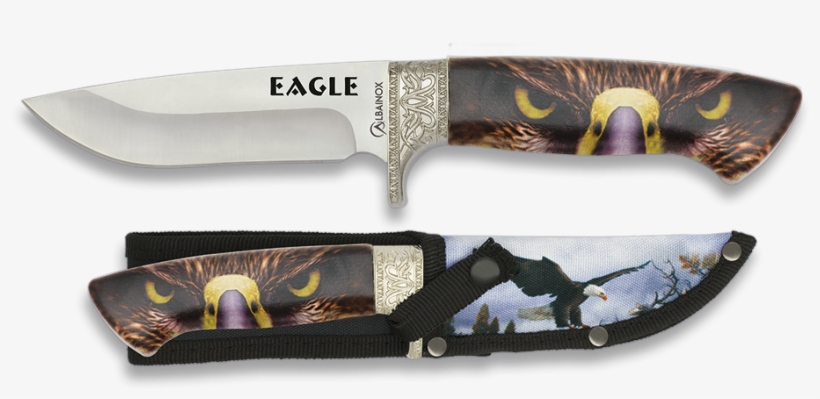 Knife Albainox Eagle 3d - Couteau Aigle, transparent png #9225561