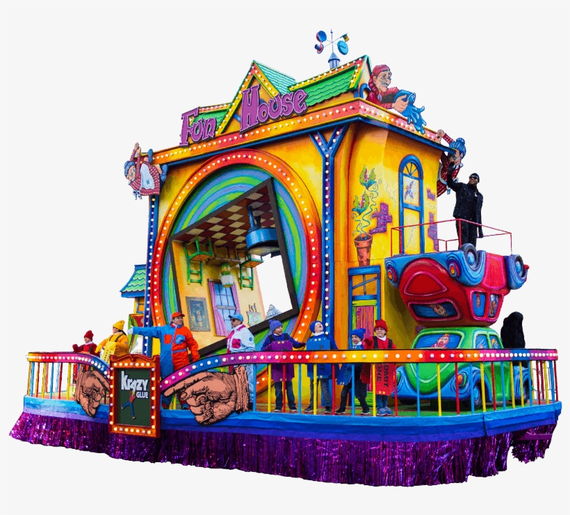 Fun House - Macys Day Parade Fun House Float, transparent png #9225741