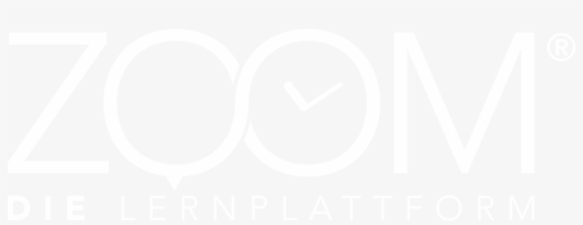Zoom Die Lernplattform Logo Weiß - Circle, transparent png #9225922