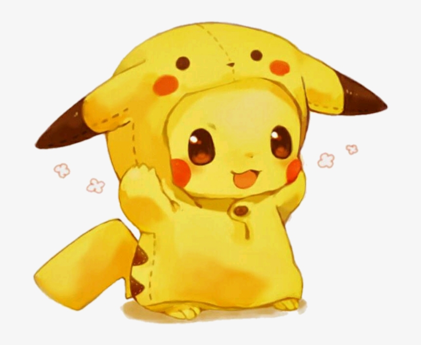 Pok Mon Firered And Leafgreen Trainer Drawing - Pikachu Fond D Écran Kawaii, transparent png #9226363