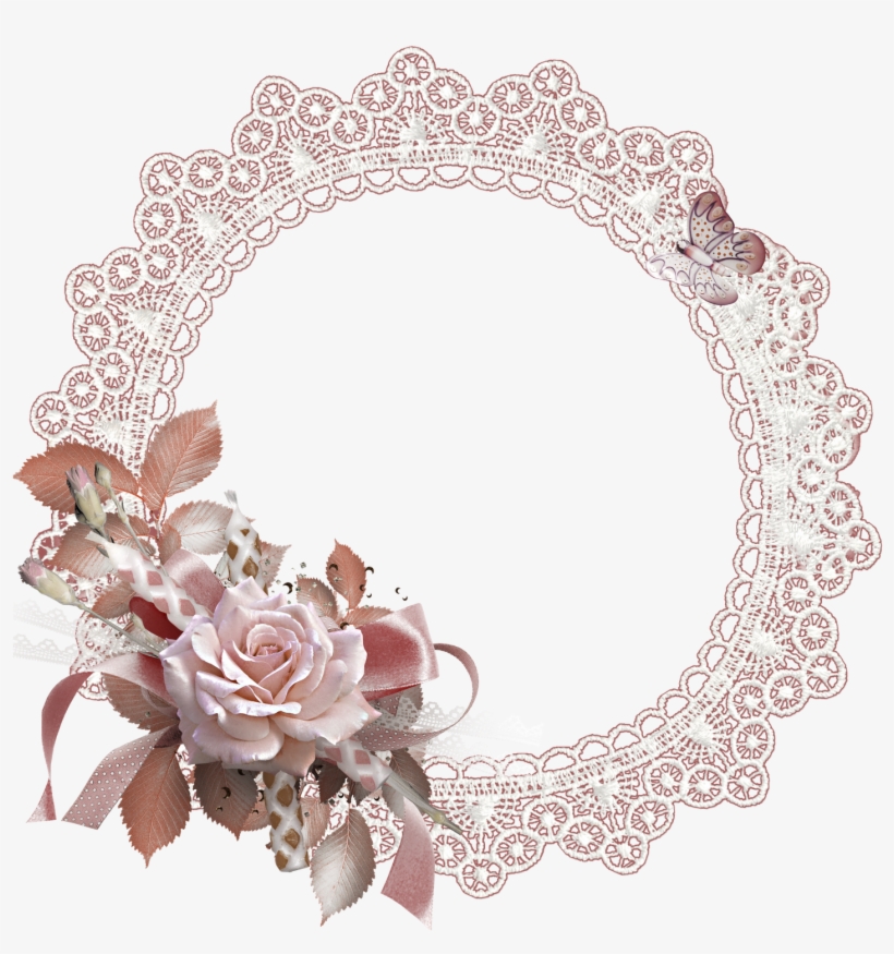 Circular, Moldura - Molduras Redonda De Flores, transparent png #9226425