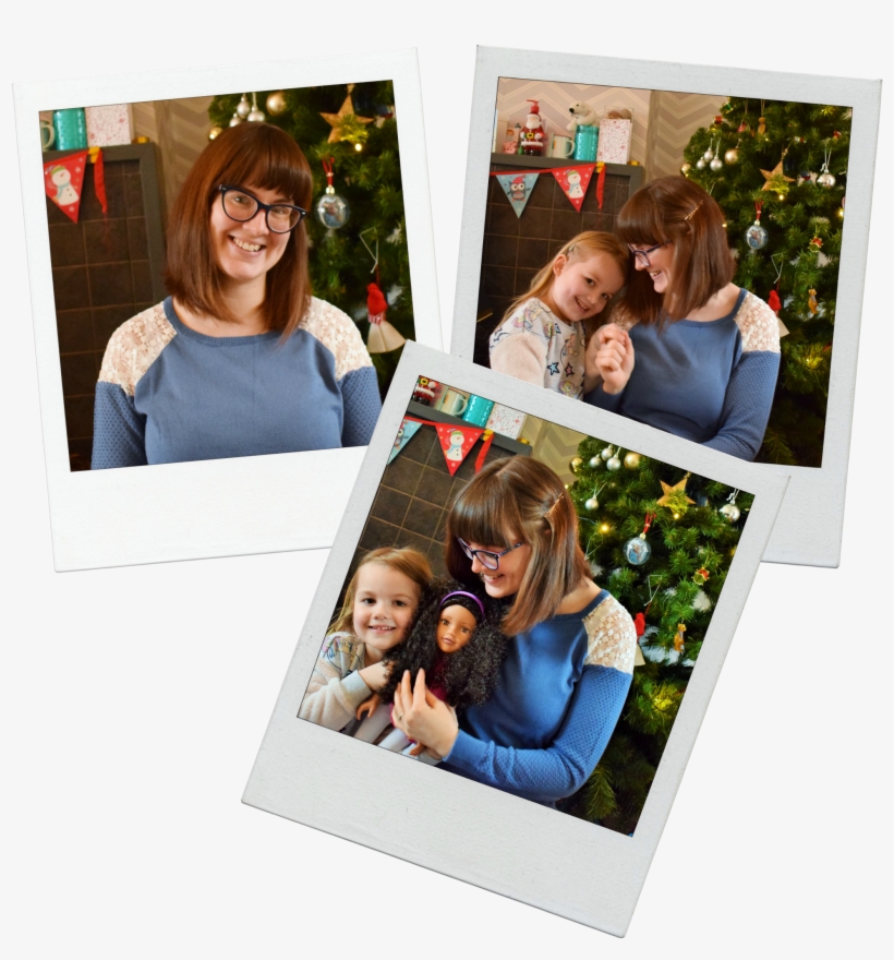 The Blue Jumper With Crochet Detailed Shoulders Was - Collage, transparent png #9226560