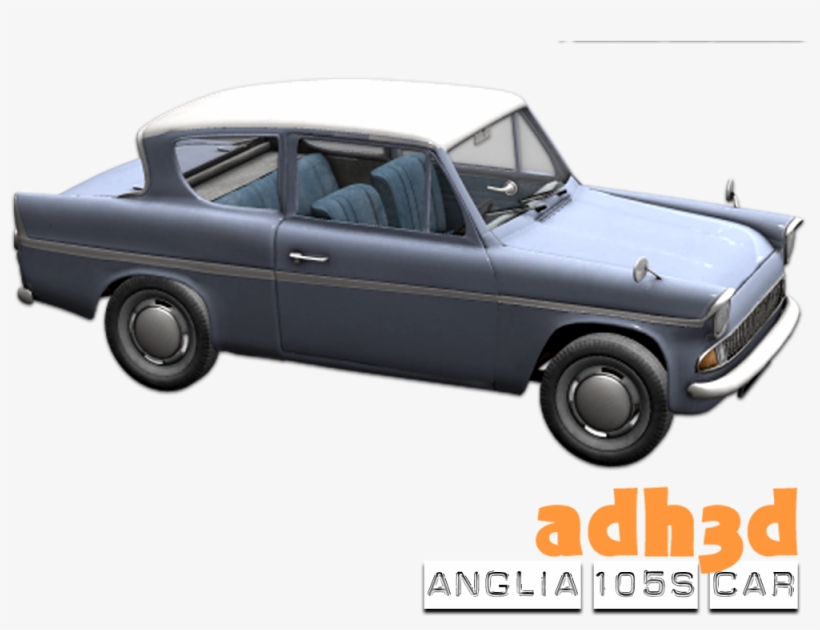 Anglia 105s Car - Ford Anglia, transparent png #9226561