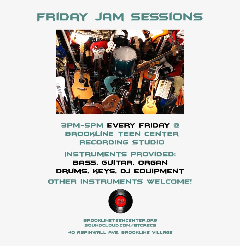 Jam Session Full Size Flyer - Jam Session, transparent png #9226765