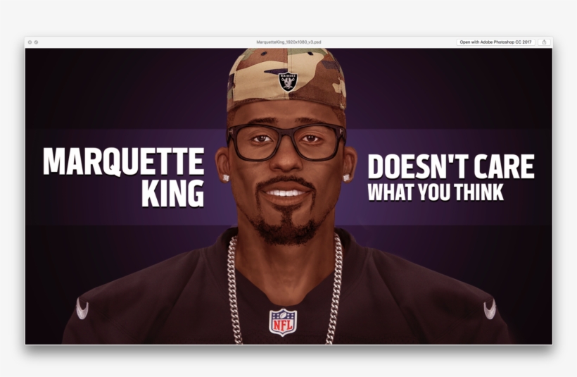 Marquette King Doesn't Care What You Think - Photo Caption, transparent png #9226898