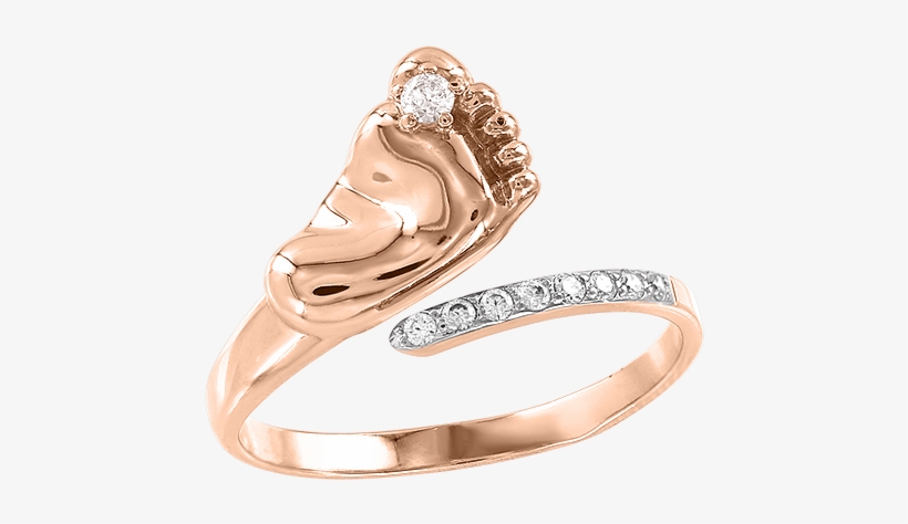 T147017071 Dr 233g - Babyfuß Ring Gold, transparent png #9227299