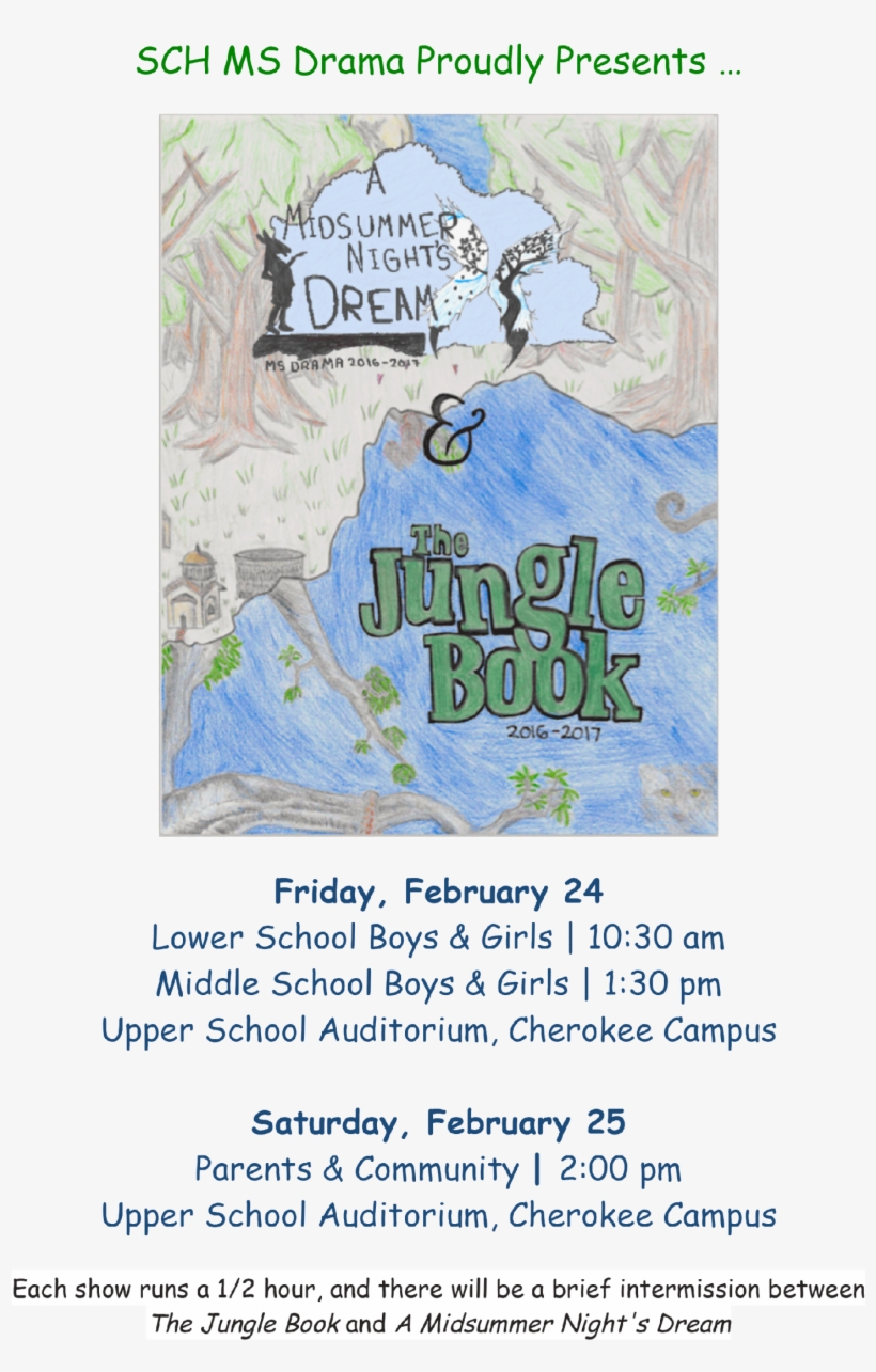 Middle School Drama Production - Poster, transparent png #9230306