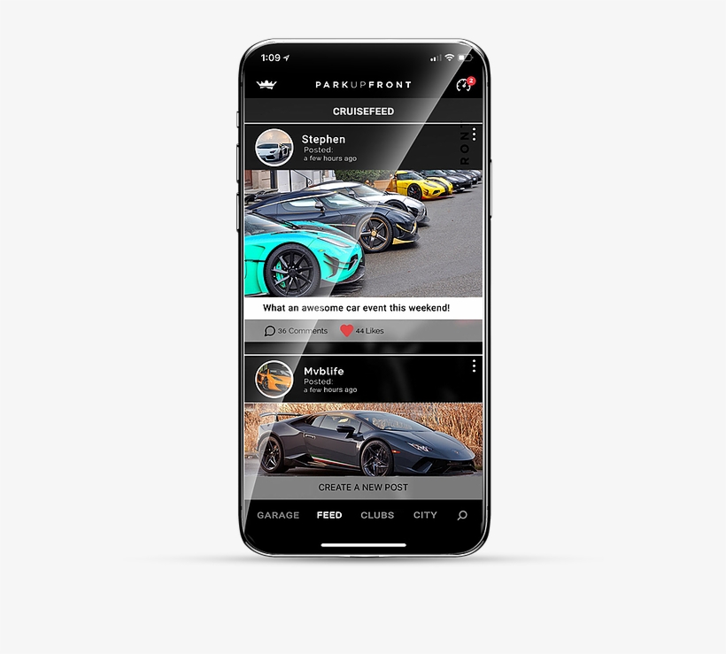 Newsfeed 2 - Smartphone, transparent png #9231049